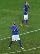 22 June 2016; Simone Zaza of Italy reacts after a missed opportunity during the UEFA Euro 2016 Group E match between Italy and Republic of Ireland at Stade Pierre-Mauroy in Lille, France. Photo by Paul Mohan / Sportsfile