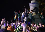 22 June 2016; Republic of Ireland supporters celebrate their victory during the early hours of the morning following the UEFA Euro 2016 Group E match between Italy and Republic of Ireland in Lille, France. Photo by Stephen McCarthy/Sportsfile