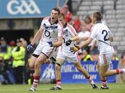 1 August 2010; Stephen O'Mahony, Cork, turns to celebrate after scoring an injury time winning goal. ESB GAA Football All-Ireland Minor Championship Quarter-Final, Cork v Armagh, Croke Park, Dublin. Picture credit: Oliver McVeigh / SPORTSFILE