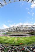 31 July 2010; A general view of the stadium as the game progresses. Combined Provinces Match,  Leinster / Ulster v Munster / Connacht, Aviva Stadium, Lansdowne Road, Dublin. Picture credit: Tomas Greally / SPORTSFILE