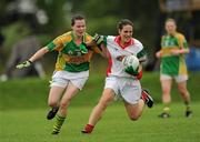 2 August 2010; Martha Carter, Mayo, in action against Sarah Jane Joy, Kerry. TG4 Ladies Football All-Ireland Senior Championship Qualifier, Kerry v Mayo, St Rynagh's, Banagher, Co. Offaly. Photo by Sportsfile