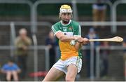 23 June 2016; Oisin Kelly of Offaly scores his side's second goal during the Bord Gáis Energy Leinster GAA Hurling U21 Championship Semi-Final match between Carlow and Offaly at Netwatch Cullen Park in Carlow. Photo by Matt Browne/Sportsfile