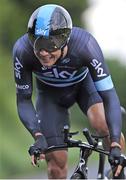 23 June 2016; Nicholas Roche, Team Sky Procycling, in action during the National Road Race Championships Time Trial in Kilcullen, Co Kildare. Photo by Stephen McMahon / Sportsfile