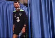 24 June 2016; Republic of Ireland assistant manager Roy Keane arriving for a press conference in Versailles, Paris, France. Photo by David Maher/Sportsfile