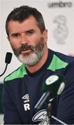24 June 2016; Republic of Ireland assistant manager Roy Keane during a press conference in Versailles, Paris, France. Photo by David Maher/Sportsfile