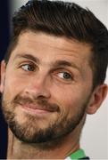 24 June 2016; Shane Long of Republic of Ireland during a press conference in Versailles, Paris, France. Photo by David Maher/Sportsfile
