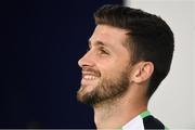 24 June 2016; Shane Long of Republic of Ireland during a press conference in Versailles, Paris, France. Photo by David Maher/Sportsfile