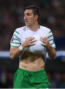 22 June 2016; Stephen Ward of Republic of Ireland during the UEFA Euro 2016 Group E match between Italy and Republic of Ireland at Stade Pierre-Mauroy in Lille, France. Photo by Stephen McCarthy/Sportsfile
