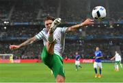 22 June 2016; Jeff Hendrick of Republic of Ireland during the UEFA Euro 2016 Group E match between Italy and Republic of Ireland at Stade Pierre-Mauroy in Lille, France. Photo by Stephen McCarthy/Sportsfile