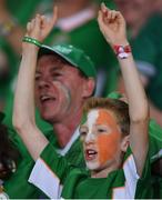 22 June 2016; Republic of Ireland supporters during the UEFA Euro 2016 Group E match between Italy and Republic of Ireland at Stade Pierre-Mauroy in Lille, France. Photo by Stephen McCarthy/Sportsfile