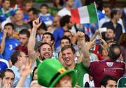 22 June 2016; Republic of Ireland supporters during the UEFA Euro 2016 Group E match between Italy and Republic of Ireland at Stade Pierre-Mauroy in Lille, France. Photo by Stephen McCarthy/Sportsfile