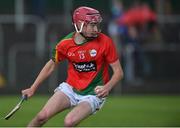 23 June 2016; Ted Joyce of Carlow during the Bord Gáis Energy Leinster GAA Hurling U21 Championship Semi-Final between Carlow and Offaly at Netwatch Cullen Park in Carlow. Photo by Matt Browne/Sportsfile