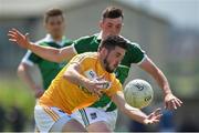 25 June 2016; Ryan Murray of Antrim in action against Stephen Cahill of Limerick during the All-Ireland Football Senior Championship 1B qualifier game between Antrim and Limerick at Corrigan Park in Belfast. Photo by Ramsey Cardy/Sportsfile