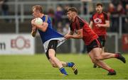 25 June 2016; Barry O’Farrell of Longford in action against Barry O’Hagan of Down during the GAA Football All-Ireland Senior Championship Round 1B game between Down and Longford at Pairc Esler in Newry, Co Down. Photo by Sportsfile