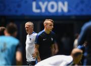 25 June 2016; France head coach Didier Deschamps during squad training at Stade de Lyon in Lyon. Photo by David Maher/Sportsfile