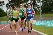 25 June 2016; A general view of the Boys 1500m during the GloHealth Tailteann Interprovincial Schools Championships 2016 at Morton Stadium in Santry, Co Dublin. Photo by Sam Barnes/Sportsfile