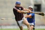25 July 2010; Damien Hayes, Galway, in action against Patrick Maher, Tipperary. GAA Hurling All-Ireland Senior Championship Quarter-Final, Tipperary v Galway, Croke Park, Dublin. Picture credit: Oliver McVeigh / SPORTSFILE
