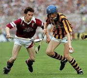 5 September 1993; A general view of action in the minor final between Kilkenny and Galway. All-Ireland Minor Hurling Championship FinalKilkenny v Galway, Croke Park, Dublin. Picture credit: Ray McManus / SPORTSFILE