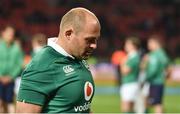 25 June 2016; Dejected Ireland captain Rory Best after the Castle Lager Incoming Series 3rd Test between South Africa and Ireland at the Nelson Mandela Bay Stadium in Port Elizabeth, South Africa. Photo by Brendan Moran/Sportsfile