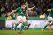 25 June 2016; Paddy Jackson of Ireland kicks a penalty during the Castle Lager Incoming Series 3rd Test between South Africa and Ireland at the Nelson Mandela Bay Stadium in Port Elizabeth, South Africa. Photo by Brendan Moran/Sportsfile