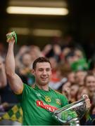 25 June 2016; Meath captain James Toher with the cup after the handle fell off after the Christy Ring Cup Final Replay between Antrim and Meath at Croke Park in Dublin. Photo by Piaras Ó Mídheach/Sportsfile