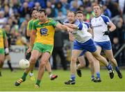 25 June 2016; Michael Murphy of Donegal in action against Vinny Corey of Monaghan during the Ulster GAA Football Senior Championship Semi-Final game between Donegal and Monaghan at Kingspan Breffni Park in Cavan. Photo by Oliver McVeigh/Sportsfile