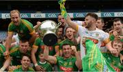 25 June 2016; Meath players celebrate after the Christy Ring Cup Final Replay between Antrim and Meath at Croke Park in Dublin. Photo by Piaras Ó Mídheach/Sportsfile