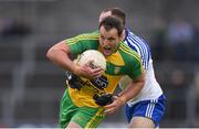 25 June 2016; Michael Murphy of Donegal is tackled by Vinny Corey of Monaghan during the Ulster GAA Football Senior Championship Semi-Final game between Donegal and Monaghan at Kingspan Breffni Park in Cavan. Photo by Ramsey Cardy/Sportsfile