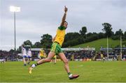 25 June 2016; Odhrán Mac Niallais of Donegal celebrates after scoring his side's first goal of the game during the Ulster GAA Football Senior Championship Semi-Final game between Donegal and Monaghan at Kingspan Breffni Park in Cavan. Photo by Ramsey Cardy/Sportsfile
