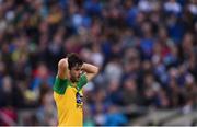 25 June 2016; Odhrán Mac Niallais of Donegal reacts at the final whistle following his side's draw in the Ulster GAA Football Senior Championship Semi-Final game between Donegal and Monaghan at Kingspan Breffni Park in Cavan. Photo by Ramsey Cardy/Sportsfile