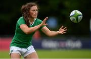25 June 2016; Captain of Ireland Lucy Mulhall during the World Rugby Women's Sevens Olympic Repechage Quarter Final match between Ireland and Tunisia at UCD Sports Centre in Belfield, Dublin. Photo by Seb Daly/Sportsfile