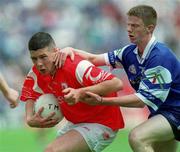 8 July 2001; Sean Kavanagh of Tyrone during the Ulster Minor Football Championship Final match between Tyrone and Monaghan at St Tiernach's Park in Clones, Monaghan. Photo by David Maher/Sportsfile