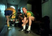 6 September 1996; Martin O'Connell prepares himself for training at Dalgan Park after a press night in advance of the Bank of Ireland All-Ireland Senior Football Championship Final. Photo by David Maher/Sportsfile