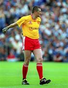8 July 2001; Finbarr McConnell of Tyrone during the Bank of Ireland Ulster Senior Football Championship Final match between Tyrone and Cavan at St Tiernach's Park in Clones, Monaghan. Photo by Damien Eagers/Sportsfile