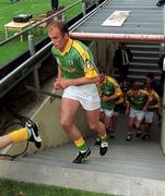 15 July 2001; John McDermott of Meath makes his way onto the pitch from the player's tunnel prior to the Bank of Ireland Leinster Senior Football Championship Final match between Dublin and Meath in Croke Park, Dublin. Photo by Damien Eagers/Sportsfile
