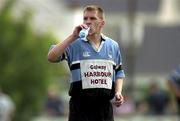 12 May 2001; Denver Rumney of Galwegians during the AIB All-Ireland League Division 1 match between Galwegians and Buccaneers at Crowley Park in Galway. Photo by Damien Eagers/Sportsfile