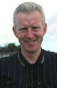 15 July 2001; Referee Pat Aherne prior to the Guinness Ulster Senior Hurling Championship Final match between Derry and Down at Casement Park in Belfast. Photo by Aoife Rice/Sportsfile