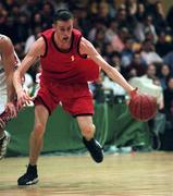 24 January 1998; Paddy Boylan of Tolka Rovers during the Sprite Men's Senior National Cup Semi-Final between Neptune and Tolka Rovers at the National Basketball Arena in Tallaght, Dublin. Photo by Brendan Moran/Sportsfile