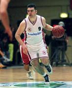 24 January 1998; Stephen McCarthy of Neptune during the Sprite Men's Senior National Cup Semi-Final between Neptune and Tolka Rovers at the National Basketball Arena in Tallaght, Dublin. Photo by Brendan Moran/Sportsfile