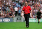 22 July 2001; Cork manager Larry Tompkins during the Bank of Ireland All-Ireland Senior Football Championship Qualifier Round 4 match between Galway and Cork at Croke Park in Dublin. Photo by Brendan Moran/Sportsfile