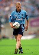 22 July 2001; Declan Darcy of Dublin during the Bank of Ireland All-Ireland Senior Football Championship Qualifier Round 4 match between Dublin and Sligo at Croke Park in Dublin. Photo by Ray McManus/Sportsfile