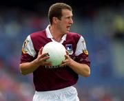 22 July 2001; Gary Fahey of Galway during the Bank of Ireland All-Ireland Senior Football Championship Qualifier Round 4 match between Galway and Cork at Croke Park in Dublin. Photo by Brendan Moran/Sportsfile