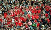 22 July 2001; Cork supporters during the Bank of Ireland All-Ireland Senior Football Championship Qualifier Round 4 match between Galway and Cork at Croke Park in Dublin. Photo by Ray McManus/Sportsfile