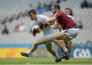 26 June 2016; Niall Kelly of Kildare in action against Kevin Maguire of Westmeath during the Leinster GAA Football Senior Championship Semi-Final match between Kildare and Westmeath at Croke Park in Dublin. Photo by Piaras Ó Mídheach/Sportsfile