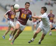 26 June 2016; Denis Correen of Westmeath in action against Emmet Bolton of Kildare during the Leinster GAA Football Senior Championship Semi-Final match between Kildare and Westmeath at Croke Park in Dublin. Photo by Oliver McVeigh/Sportsfile