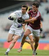 26 June 2016; Ollie Lyons of Kildare in action against Denis Corroon of Westmeath during the Leinster GAA Football Senior Championship Semi-Final match between Kildare and Westmeath at Croke Park in Dublin. Photo by Piaras Ó Mídheach/Sportsfile