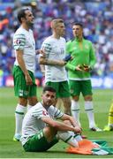 26 June 2016; Shane Long of Republic of Ireland following the UEFA Euro 2016 Round of 16 match between France and Republic of Ireland at Stade des Lumieres in Lyon, France. Photo by Stephen McCarthy/Sportsfile