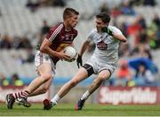 26 June 2016; John Heslin of Westmeath in action against David Hyland of Kildare during the Leinster GAA Football Senior Championship Semi-Final match between Kildare and Westmeath at Croke Park in Dublin. Photo by Piaras Ó Mídheach/Sportsfile