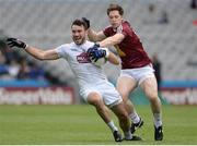 26 June 2016; Fergal Conway of Kildare in action against Callum McCormack of Westmeath during the Leinster GAA Football Senior Championship Semi-Final match between Kildare and Westmeath at Croke Park in Dublin. Photo by Oliver McVeigh/Sportsfile