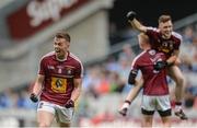 26 June 2016; Ger Egan of Westmeath celebrates after the Leinster GAA Football Senior Championship Semi-Final match between Kildare and Westmeath at Croke Park in Dublin. Photo by Piaras Ó Mídheach/Sportsfile